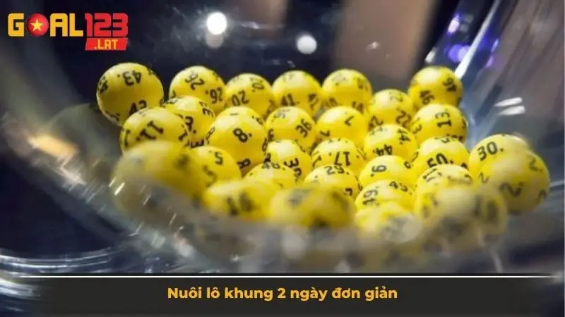 Nuôi lô khung 2 ngày đơn giản