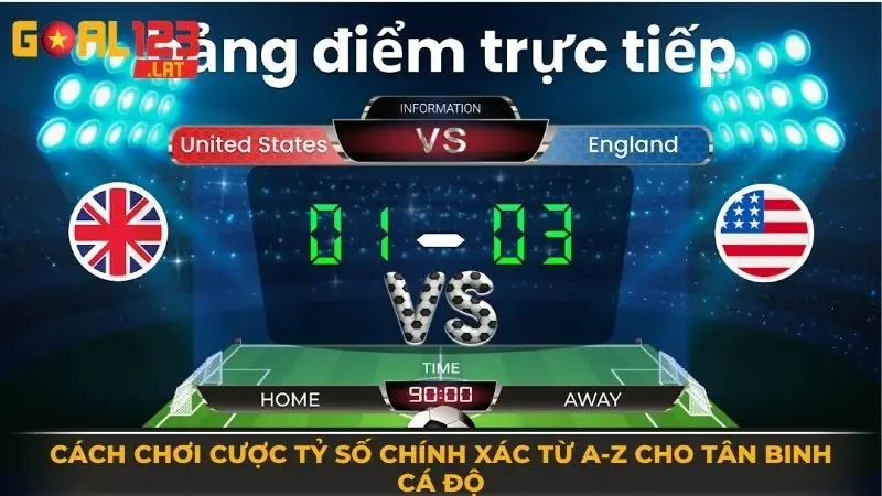 Cược tỷ số chính xác