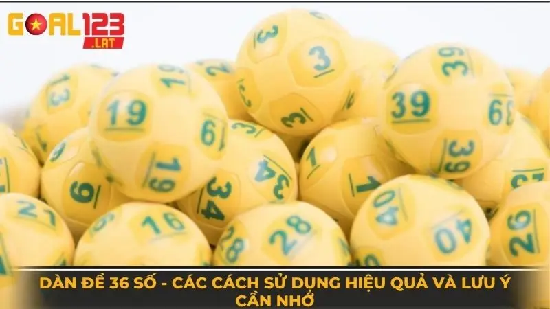 Dàn đề 36 số