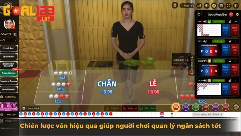 Chiến lược vốn hiệu quả giúp người chơi quản lý ngân sách tốt